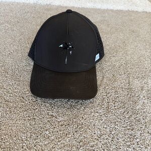 Elegant Black Palm Tree Hat